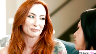 Gal porn video – Spending weekend pussy licking stepmom