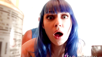 My very long dick gets buried inside the wet holes of Jewelz Blu and Foxxy