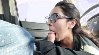 Sucking Off my Managers Penis into the Parking Lot