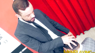 Student Bastian Karim got banged in the ass after seducing Sir Peter