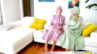 Amish housewives having their first fuck