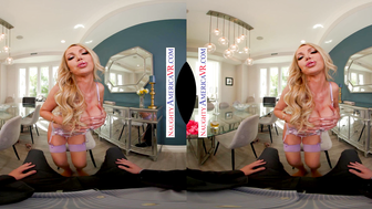Sexy pornstar Nikki Benz, gets to ride my cock