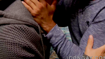 Mature gay stud Nick Capra seduced straight guy Tony Salerno
