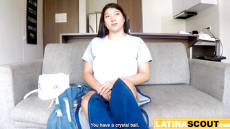 Huge boobs Latina teen gets titty fucked before rough face fuck upside down