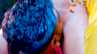 Desi Bahu and Beta Gangbang sex with Sasur