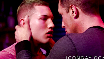Handsome gays Nick Capra and Hunter Smith rimm and ass fuck