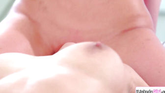 Big tits lesbian milf dovefucking wife