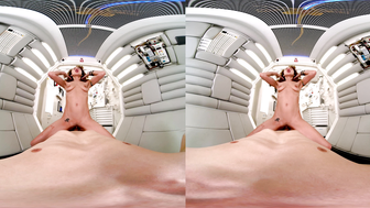 Fuck Me in Space and Cum on My Tits - Virtual Real Porn