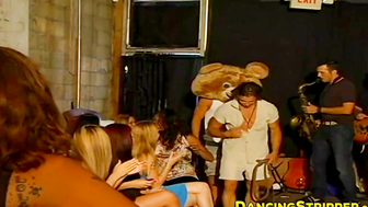 Sex crazed bachelorette babes take on strippers big dicks