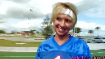 Busty Soccer Mom Brianna Beach