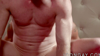 Athletic gays Nick Fitt and Cade Maddox passionately fucking