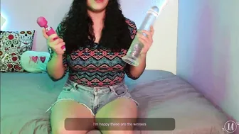 El juguete ganador de mis orgasmos toy enorme.