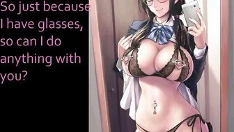 JOI.. the Glasses chick is Humiliate you