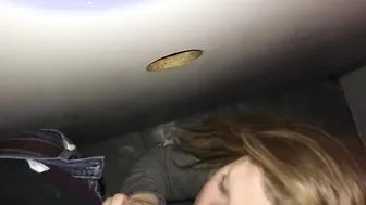 21 yr older wifey at gloryhole