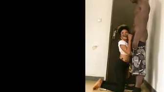 ROOM SERVICE Slutty Hispanic maid Jolla fucks hotel guest and makes a