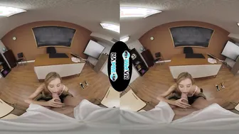 Virtual Reality - Point Of View : Old Perverted Teacher Creepily Fucking A Student In Classroom