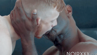 I used my horny feet to make hunk Aaron Trainers cock hard enough to fuck me