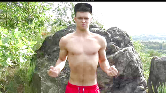 Muscle Flexing And Workout Petr Brada