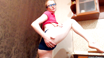 Baseball bat in my ass, fist in my pussy