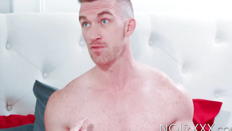 Delicious Parker Payne pushed me onto the bed and pricks my ass with his cock