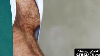Its challenging to breathe when Im getting choked by DILF Sir Peters gigantic cock