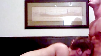 Sexy Brian Bonds and Tyler Andrews King gets ass and mouth fucked
