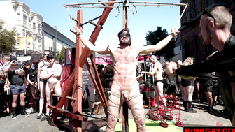 Kinky crowd thirst for extreme acts of BDSM!