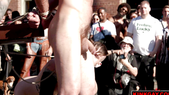 Kinky crowd thirst for extreme acts of BDSM!