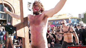 Kinky crowd thirst for extreme acts of BDSM!