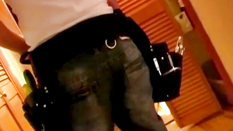 Pascal porn video – Masked repair man strips naked and blown by gay man