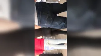 Dance Team bimbos booty inside yoga leggings