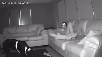 Sister into Law Caught Masturbating on My Couch Secret Webcam