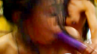 sian Teanna Kai Shares a Dildo