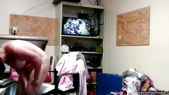 Spying on my busty mature Stepmom Agnes