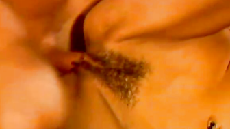 Hairy Angel Wildfire Takes a Cock