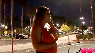 Chunky Lady Spice Shows Her Goods