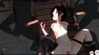 3D ANIMATED Nana Kozuki Banged 3 Men at once
