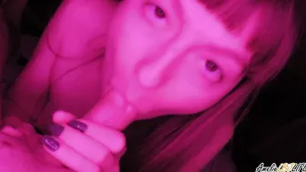 Gf Blows My Penis Closeup and Moans Rough Sex