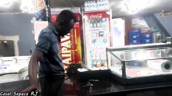 ADRENALINA PURA FUDENDO EM CIMA DO BALCÃO NO BOTEQUIM