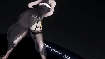 【hentai MMD】Hentai Gorgeous sluts Courtship Anal Beads Dance