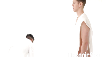 Master Tucker Barrett enjoys teasing his servants rock hard dick