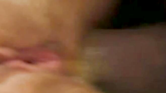 Back yard 3some with horny swinger wife and studs fucking