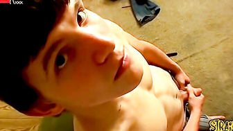Gorgeous Lex is back to stroke that impressive big cock