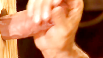 Scared hunk Robert Black takes gagging in his mouth with a sweaty underwear