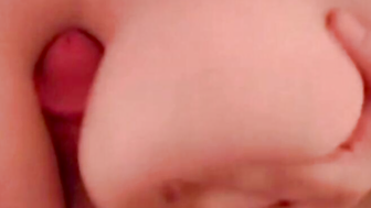 BBW Amateur has Giant Natural Boobs So We Fuck Them