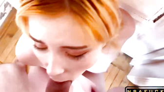 Sad Student Deep Sucking Big Cock Teach