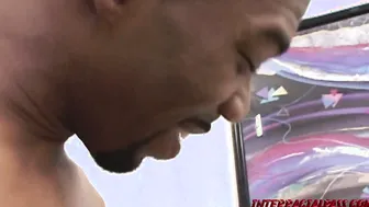 2 African Dicks make Nikki the Happiest chick on the Block