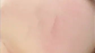 Pregnant Girl cums on big black dick Anal then Swallows
