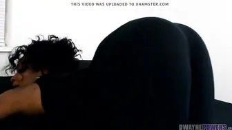 Black Tease Then Oiled Doggy Style