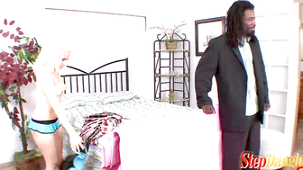 Holly Star Fucks Her Black Stepdad